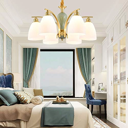 Hanging Light - Copper and glass 92*40cm