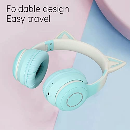 Cute Cat Ear Gaming Headphones Wireless Headset