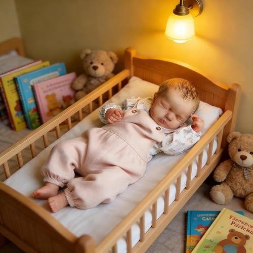 Loulou Reborn Baby Doll - 20 inch Full Body Vinyl Girl Ages 3+