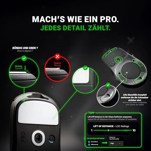 DPS Glides - Set of 2 PTFE