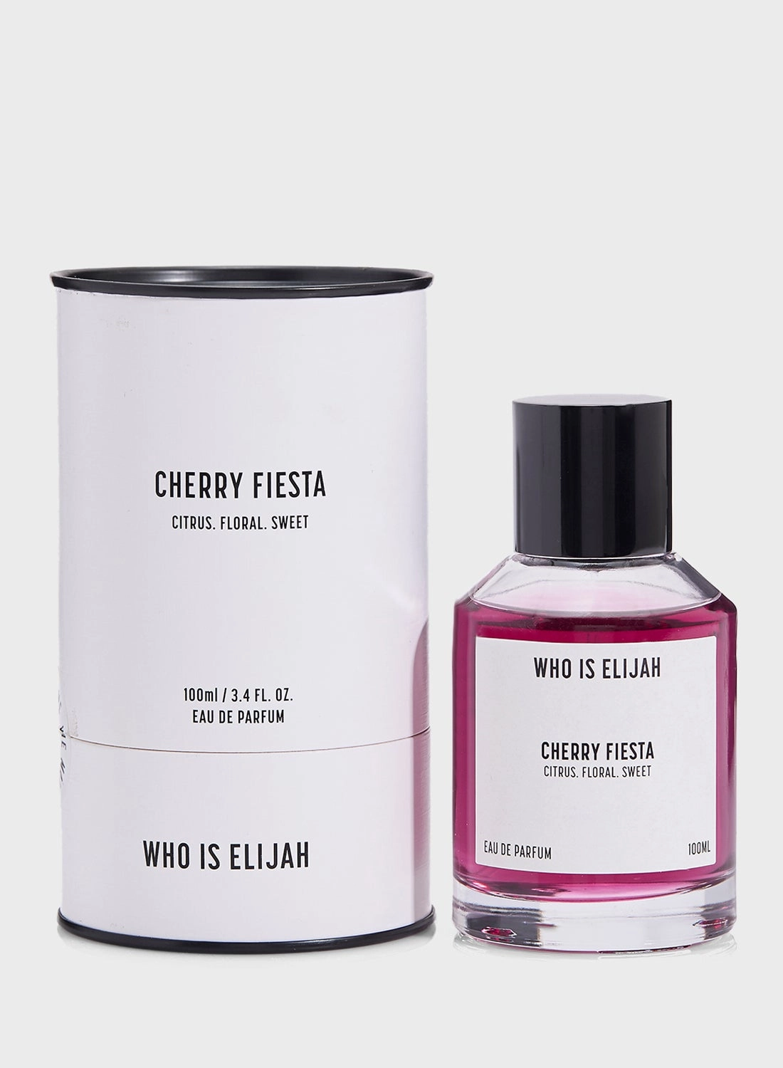who is elijah Cherry Fiesta Eau de Parfum - 100ml