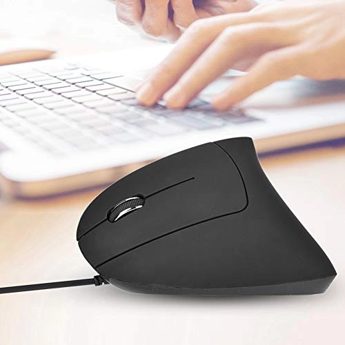 Vertical Left-Handed Optical Mouse - Wired