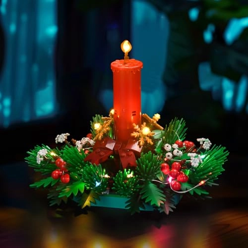 LED Lighting Compatible with Lego Christmas Table Decoration 40743