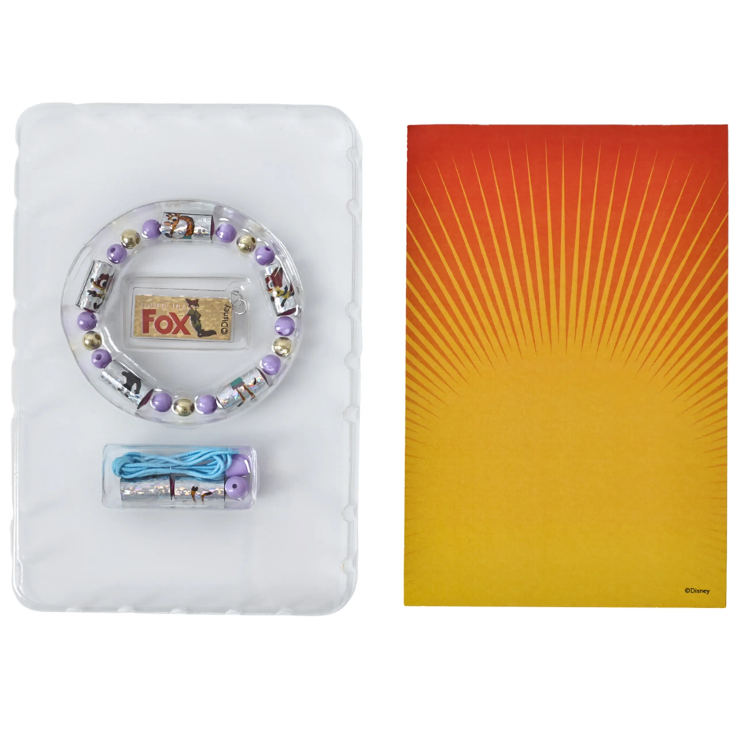 Holographic Stickers On A Roll Bracelet Making Kit - 70pc Zootopia