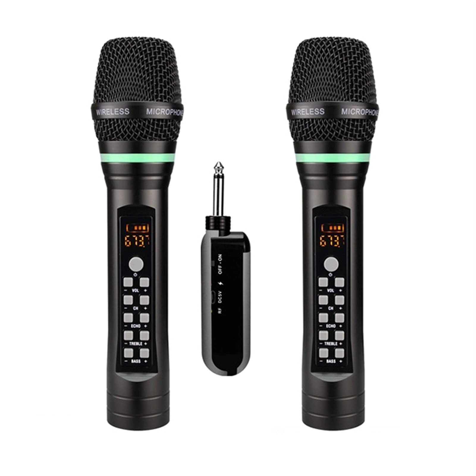 Liudan UHF Wireless Handheld USB+Wireless Microphone