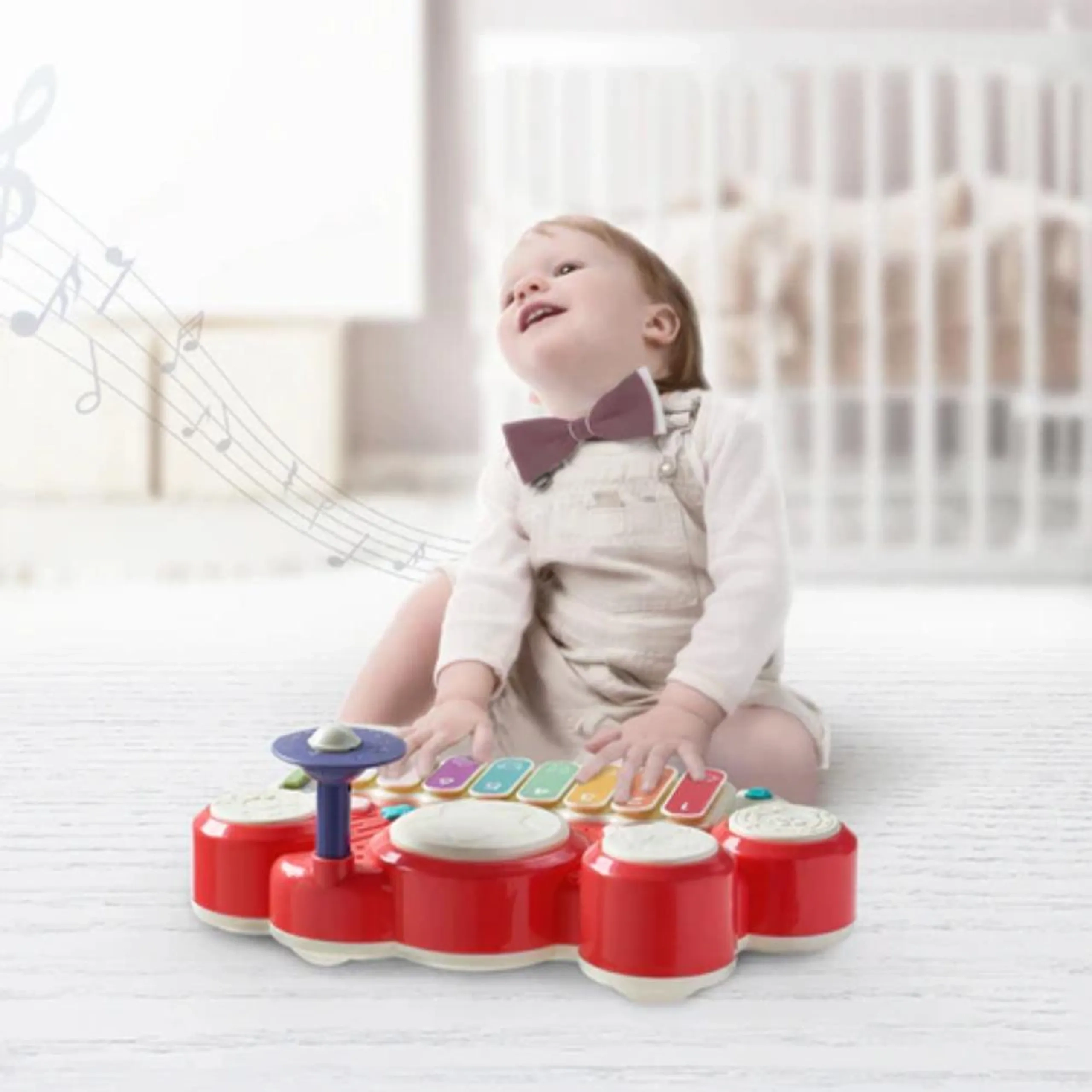Baby Piano Drum - Suitable for 6 months and above