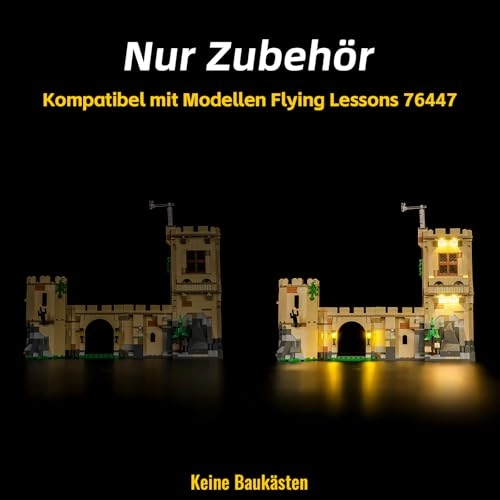 LED Light Set - Compatible with Lego 76447 Hogwarts Castle DIY