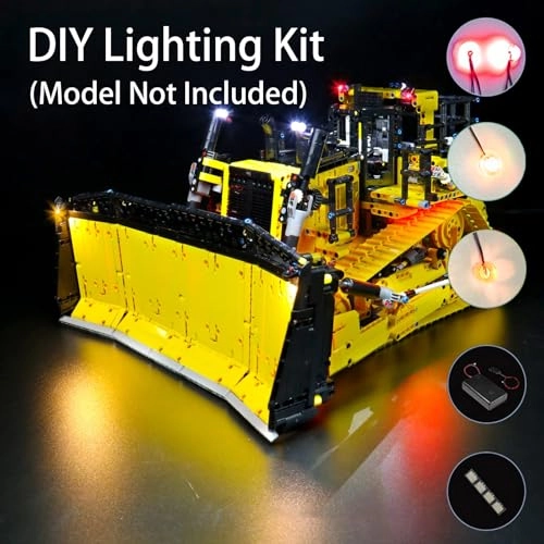 Lighting Kit for LEGO Cat D11 Bulldozer Model 42131