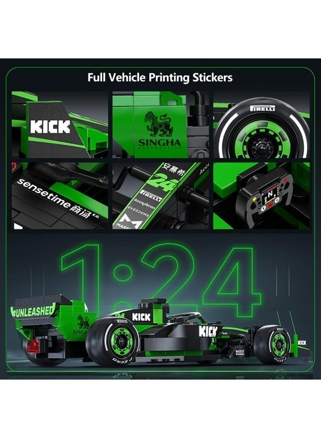 Kick Sauber F1 C44 Racing Car - 314 pcs