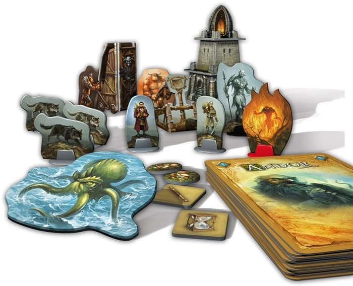 Andor: Dark Ages + Andor: Forgotten Legends + Bottle Opener (French)