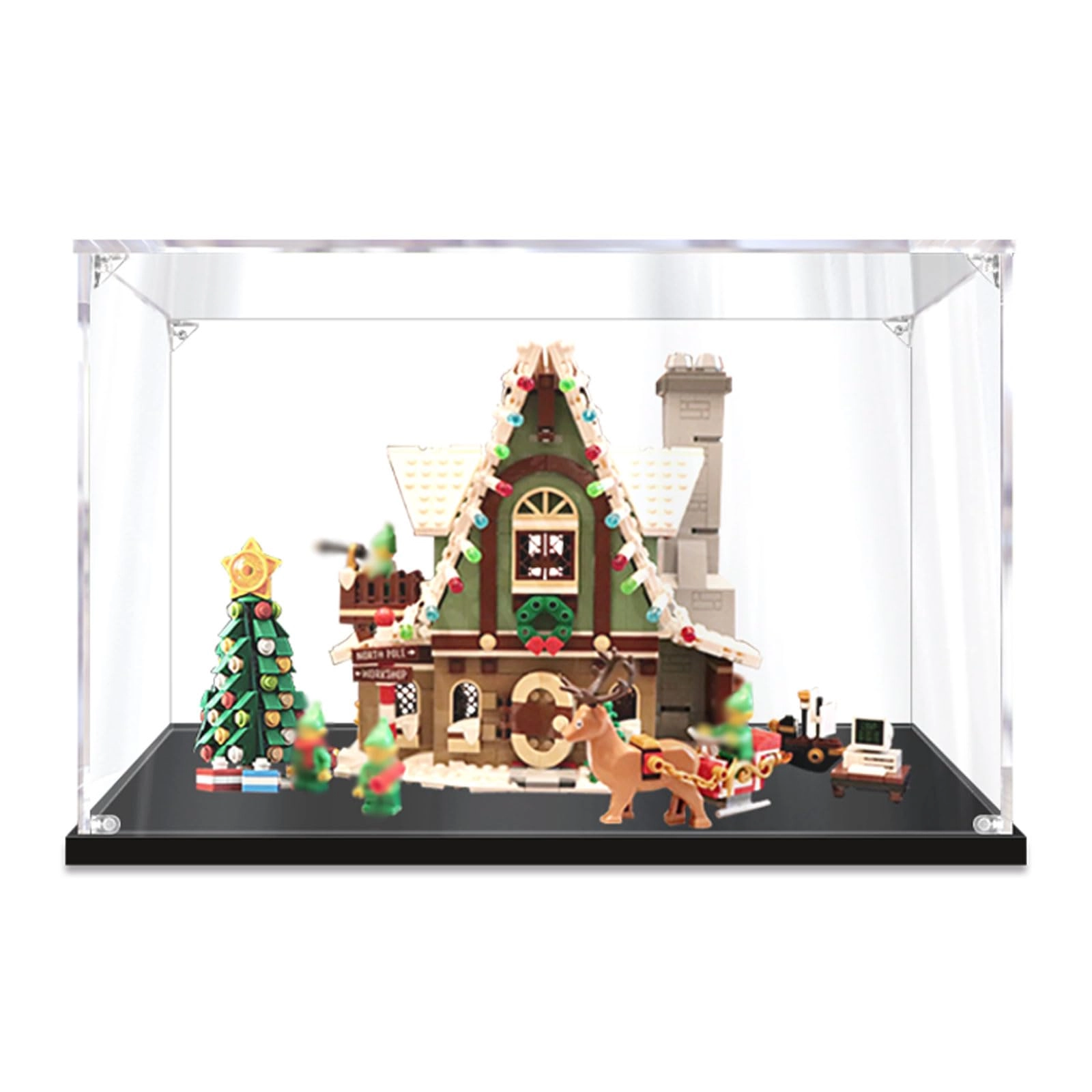 TIANQING Clear Acrylic Display Case - for Lego 10275 model Dustproof 2MM