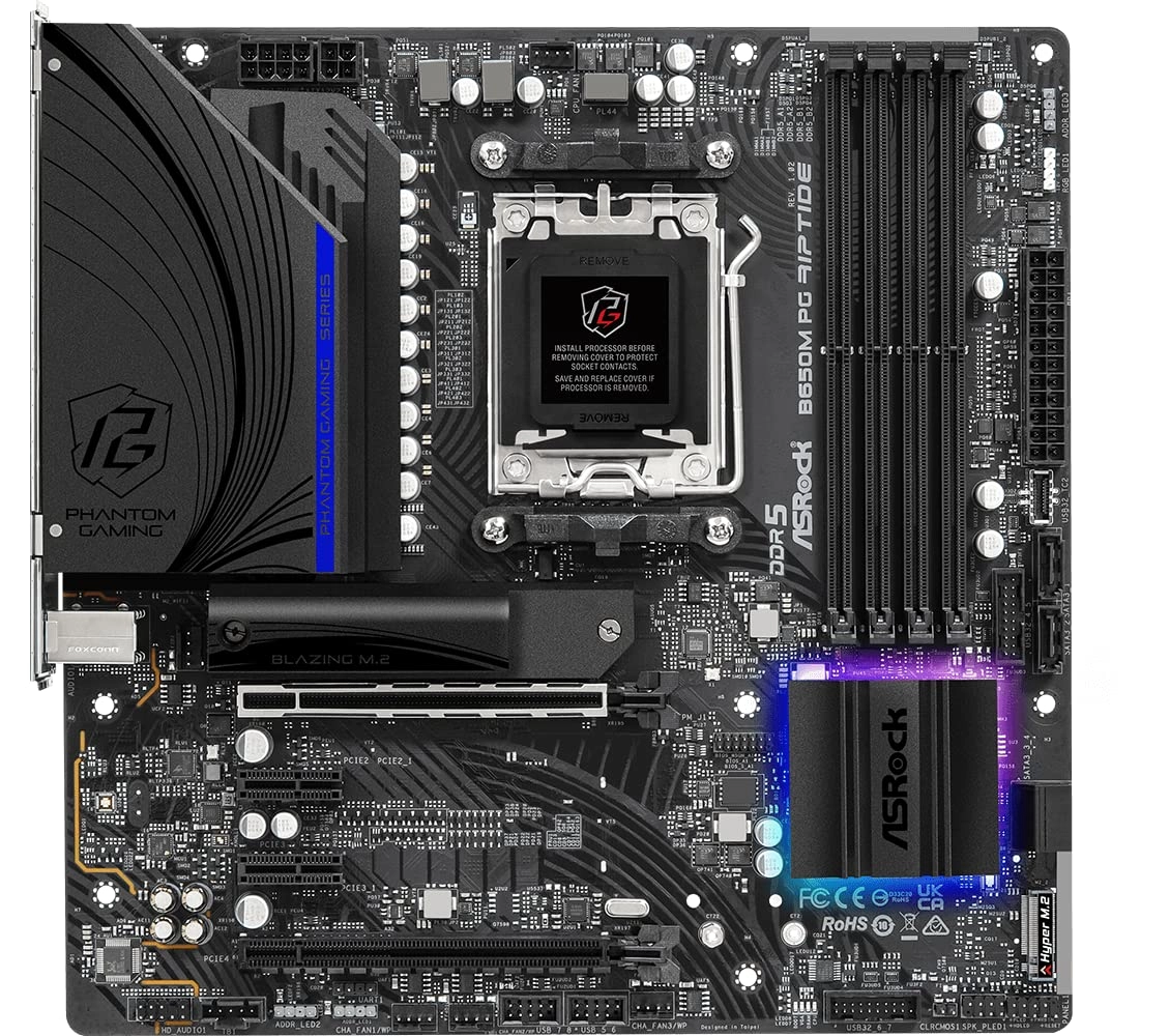 B650M PG Riptide - AMD Ryzen 7000 Series DDR5