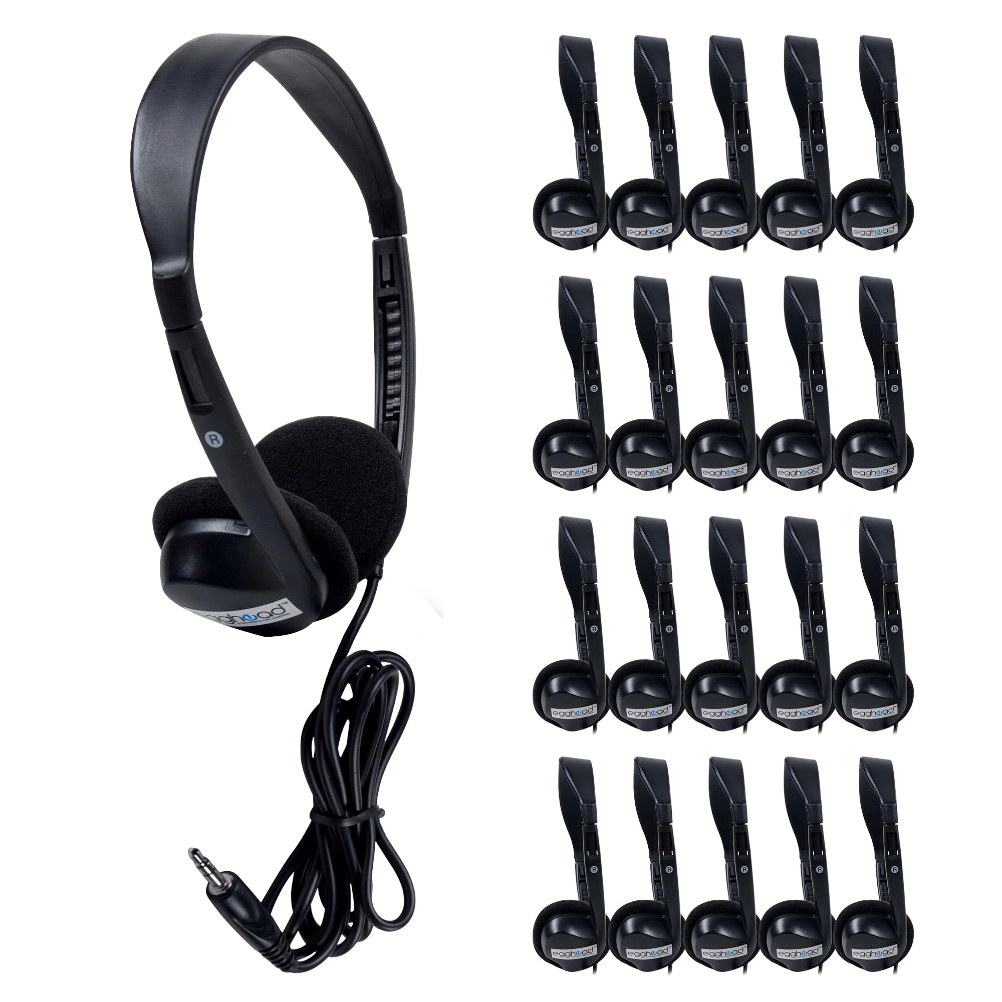 School Outfitters EGG-IAG-1000-SO-20 - Wired Headphone