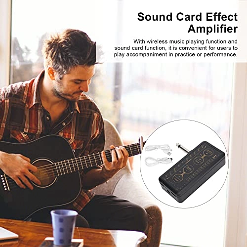 Sound Card Effect Amplifier - Headphone Amplifier 780mAh rechargeable lithium battery
