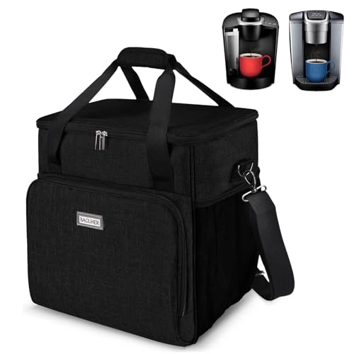BAGLHER Coffee Maker Travel Bag - Compatible with Keurig K-Slim K-Supreme Grey