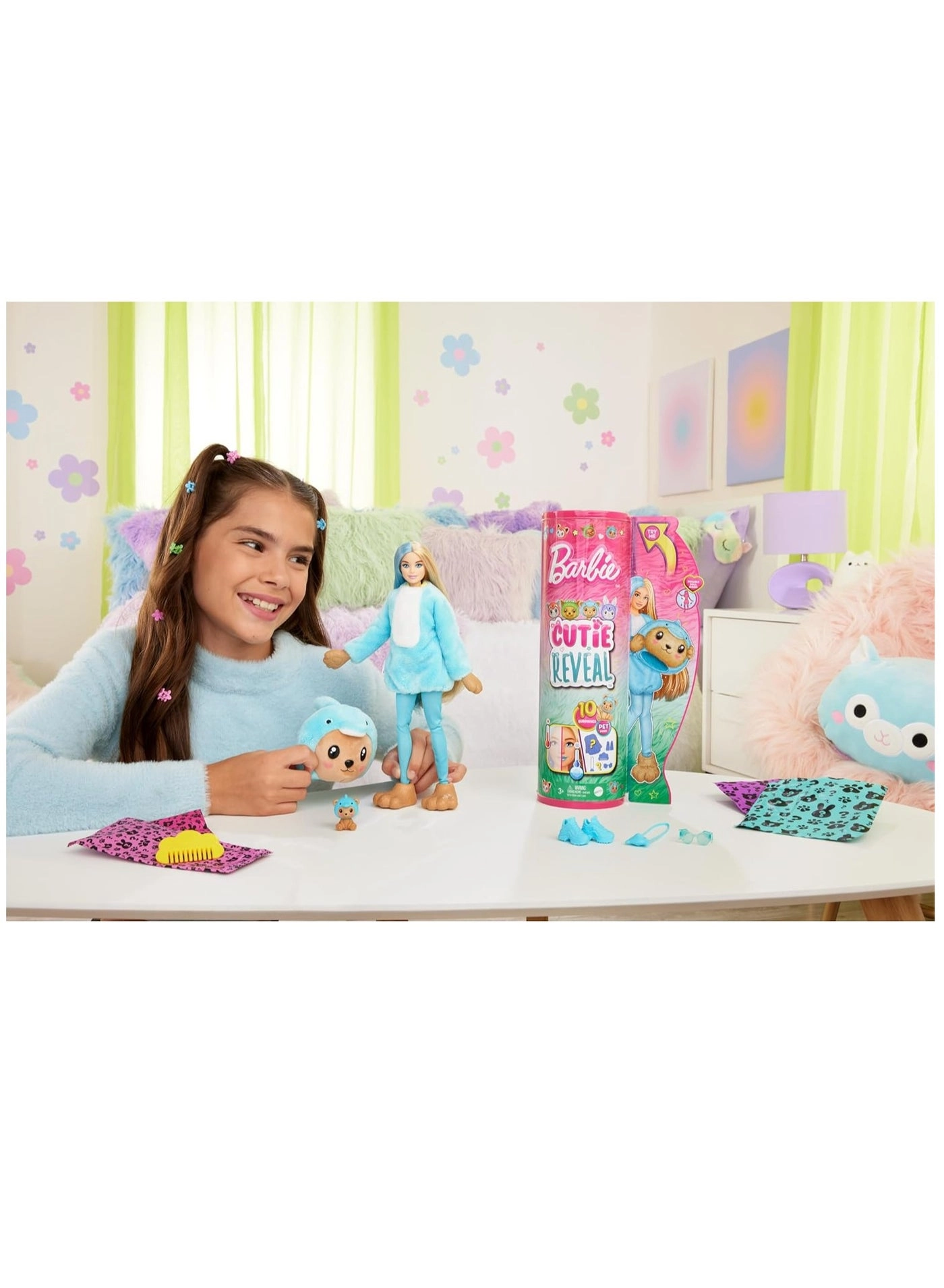 Barbie Cutie Reveal - Costume-Themed Series 10 Surprises Ages 3+