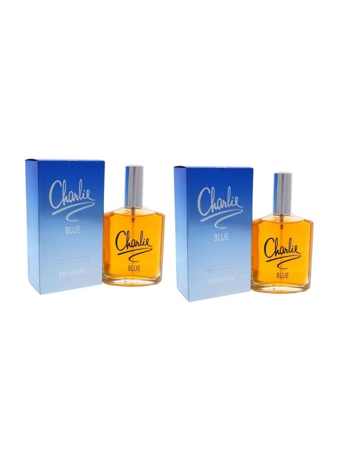Charlie Blue Eau de Toilette 2x100 ml Set