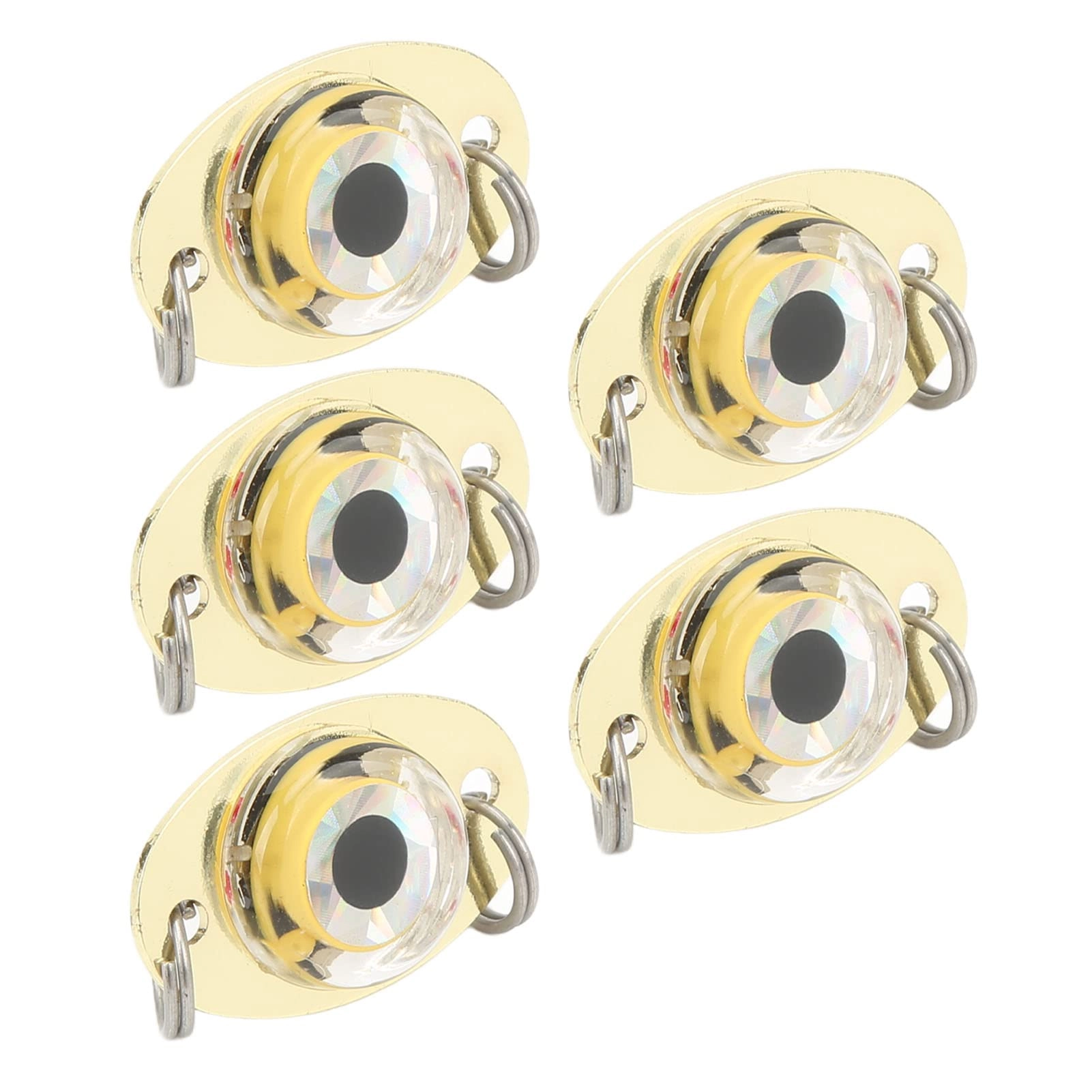 Bonbela Underwater Fishing Lure Lamp - 5 Pieces Blue Light LED