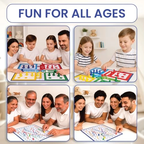 Snakes and Ladders - Magnetic Travelling + Ludo