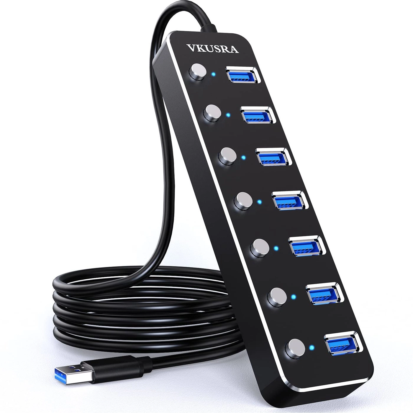 VKUSRA 7 Port USB Hub 3.0 - Laptop & PC