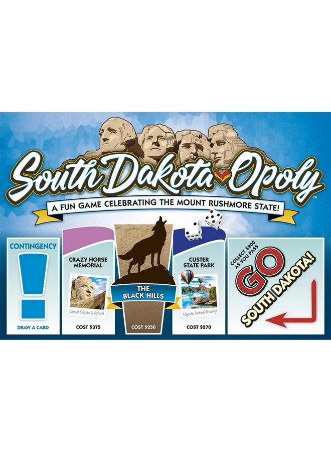 Late for the Sky South Dakota Opoly: Mount Rushmore State