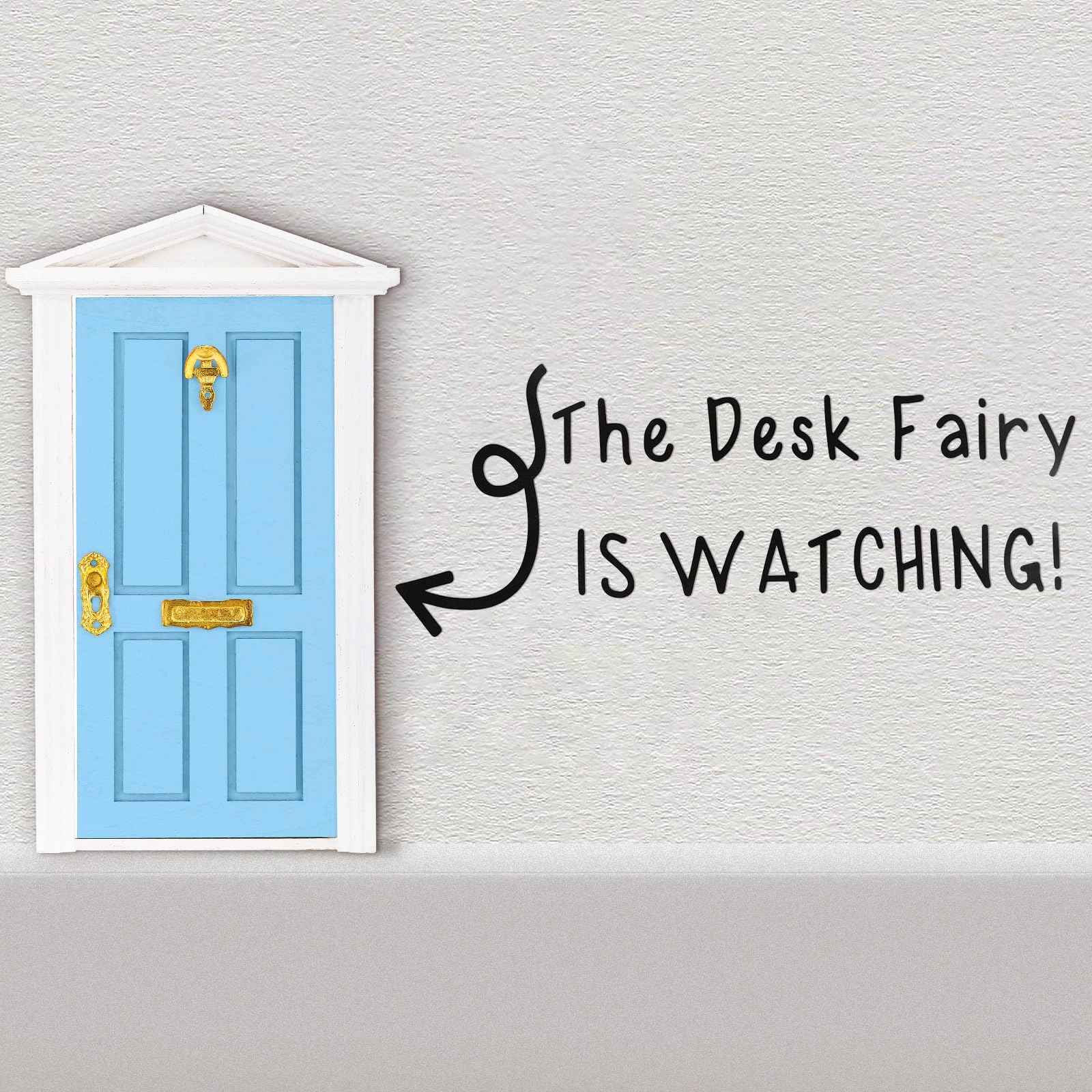WinnerWhy Desk Fairy Door - paper, plastics, resins 2 piece(s)