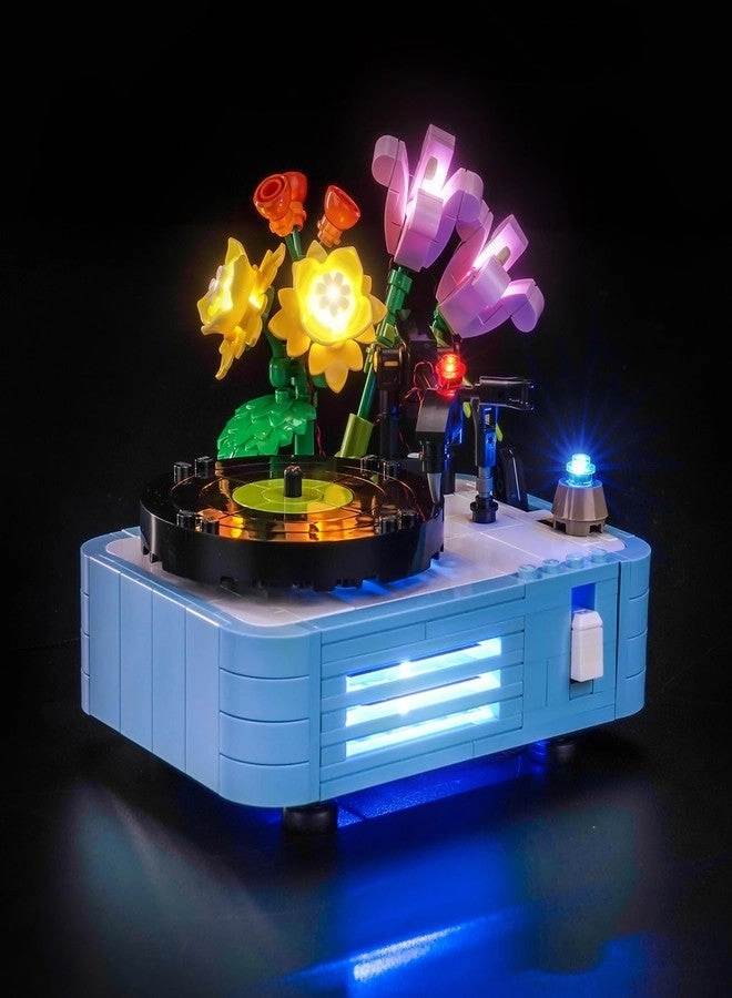 BrickBling LED Light Only - Compatible with Creator 3 in 1 Record Player