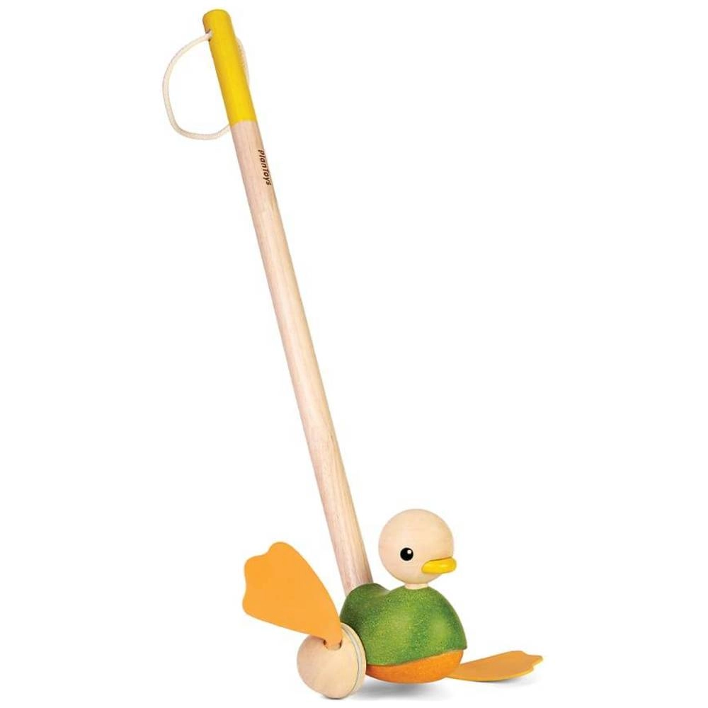 Push Along Duck - 3 + Multi Colour