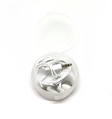 Earbuds for Universal - 50 Pack Hard Shell Case 3.5mm Stereo