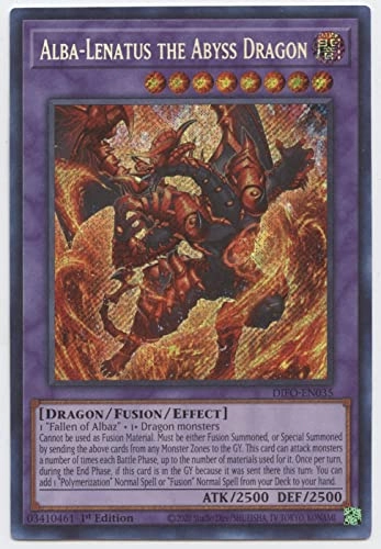 Alba-Lenatus The Abyss Dragon - DIFO-EN035 - 1st Edition