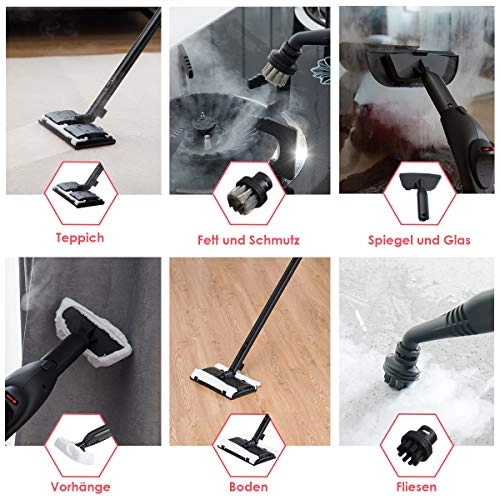2000W Multipurpose Steam Cleaner - 1500 Milliliters Portable
