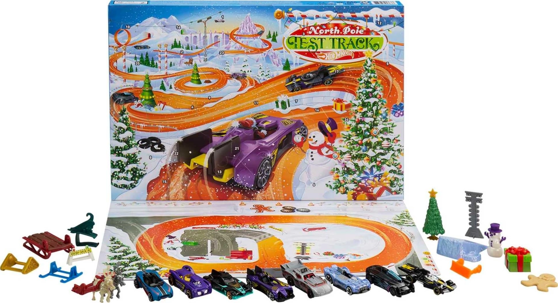 Hot Wheels Advent Calendar - 1:64 24pcs