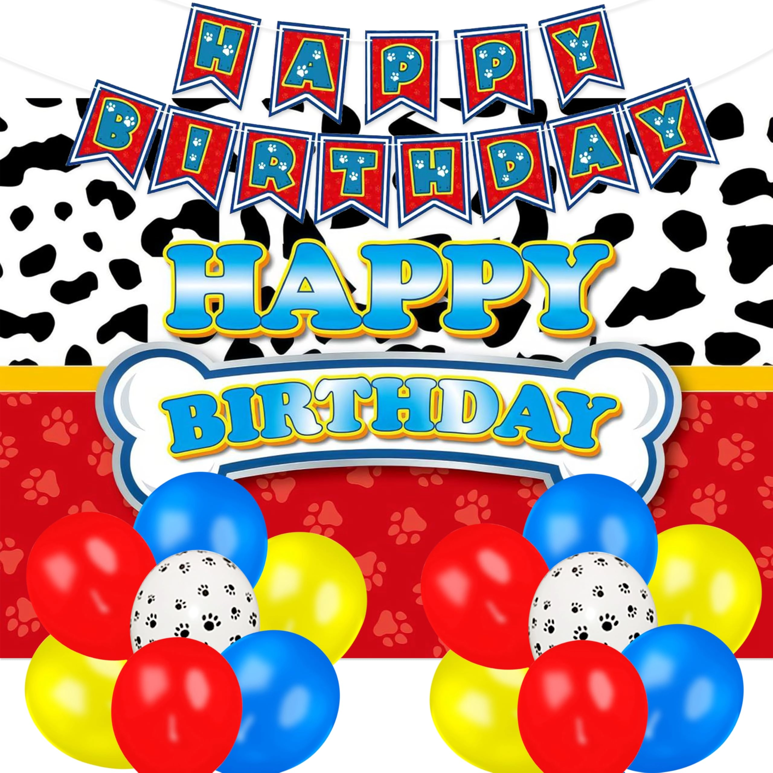 goaepode Cute Dog Birthday Party Decorations - 42PCS Birthday