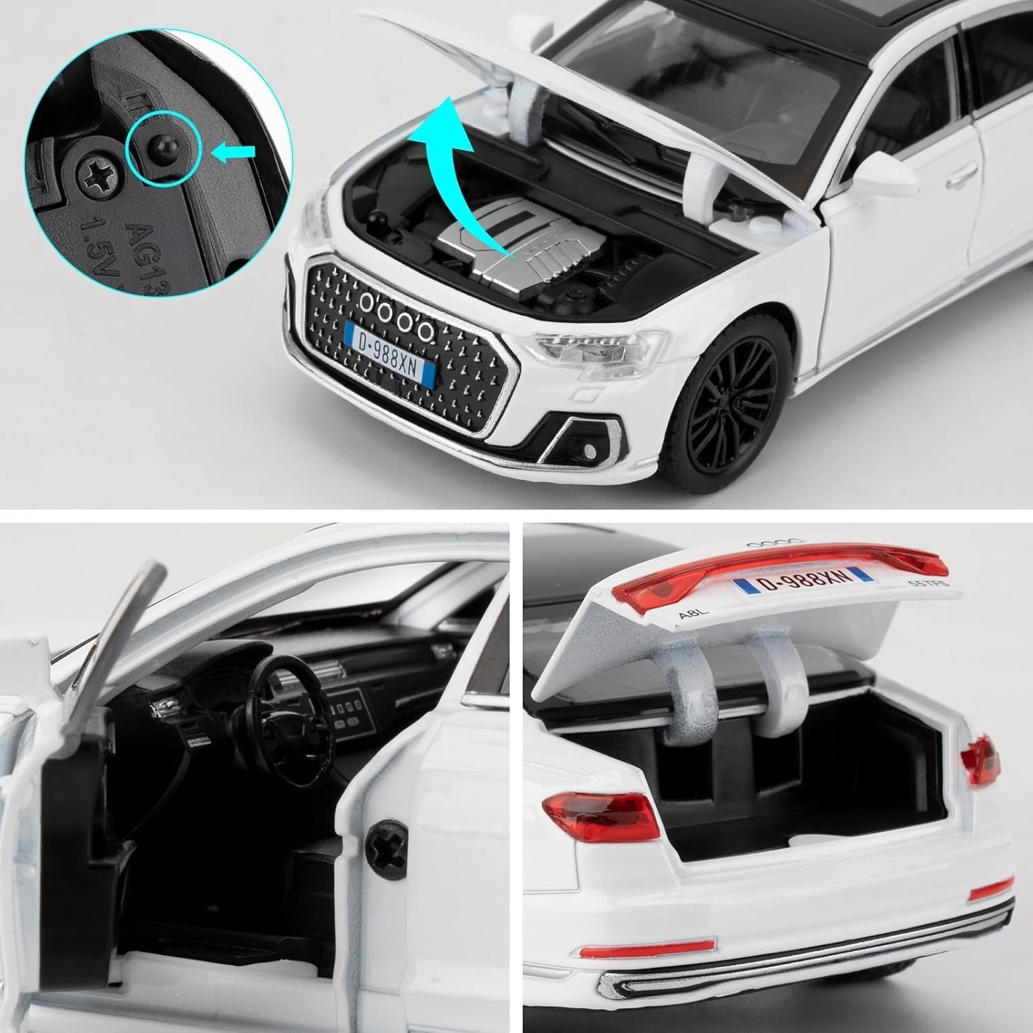 Aodi A8 1:32 - 1 pcs