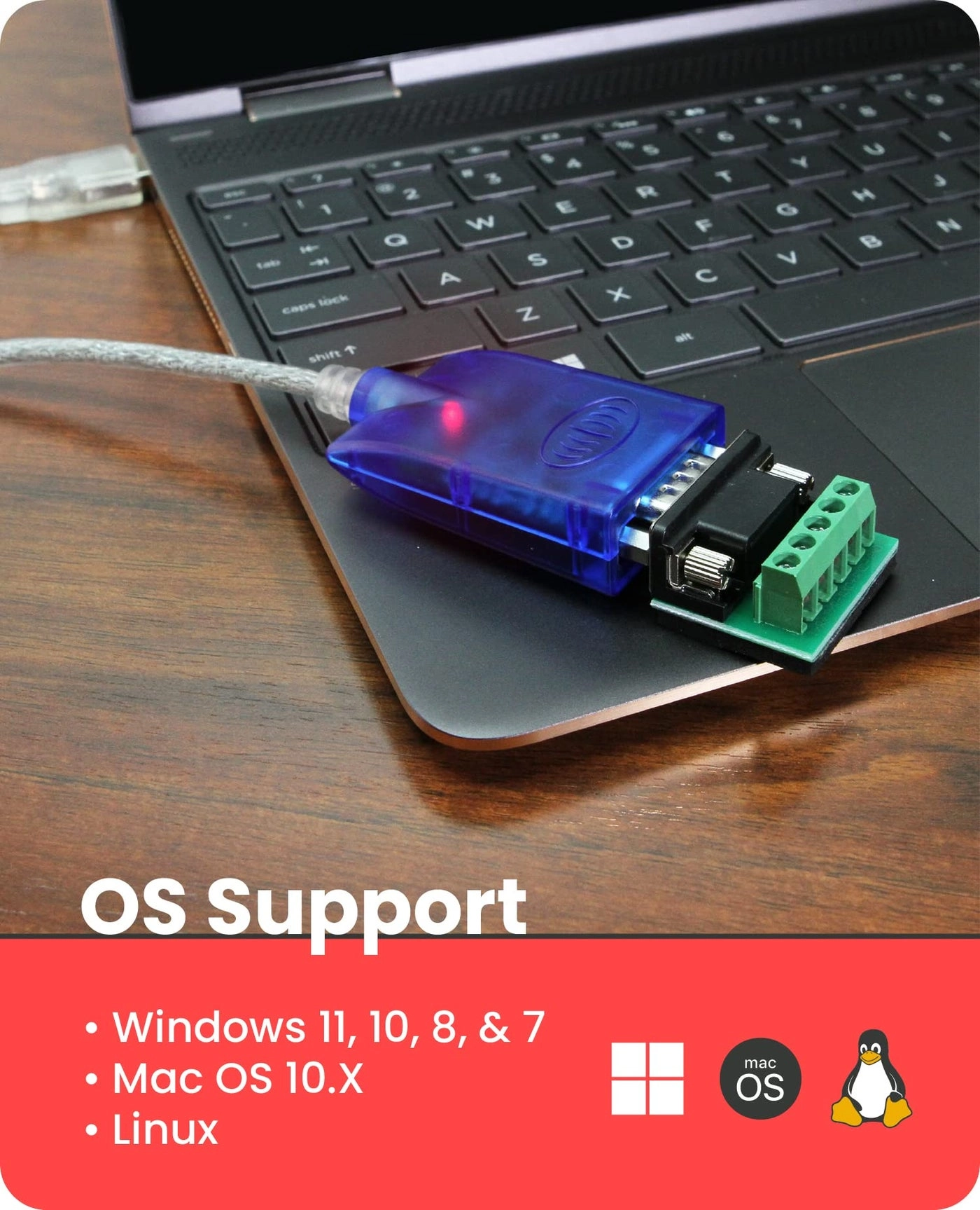 USB to RS-485/422 Serial Adapter