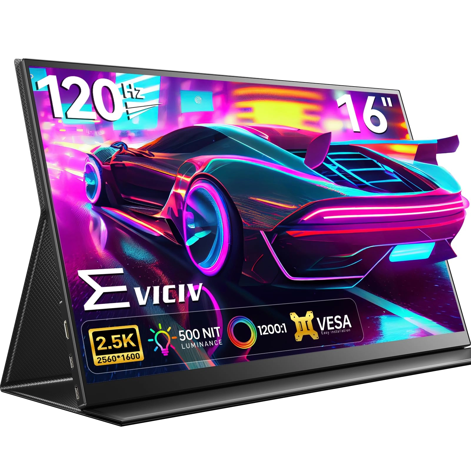 EVICIV Portable Monitor - 2.5K 16 Inches