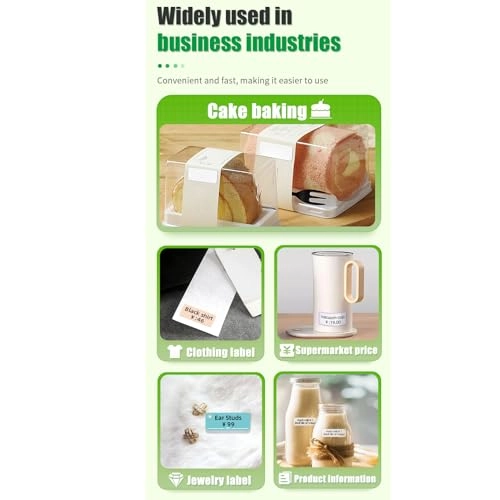 Bluetooth Thermal Label Printer - Direct Thermal 50.5 ± 0.5 mm