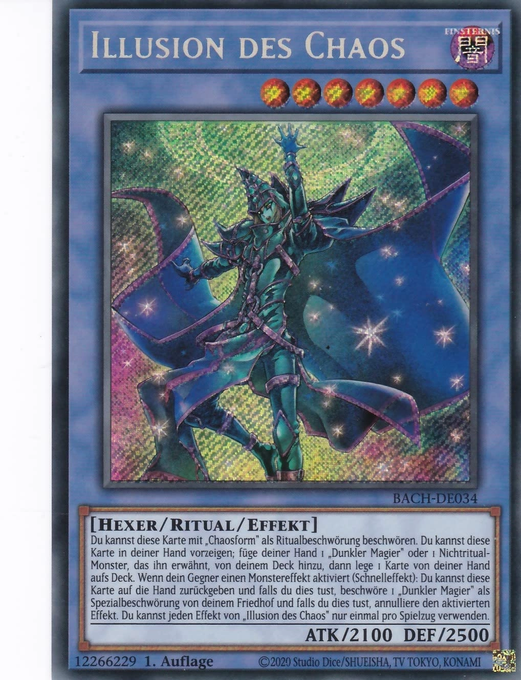 KNMI (Near Mint) Yugioh Illusion of Chaos BACH-DE034 - German