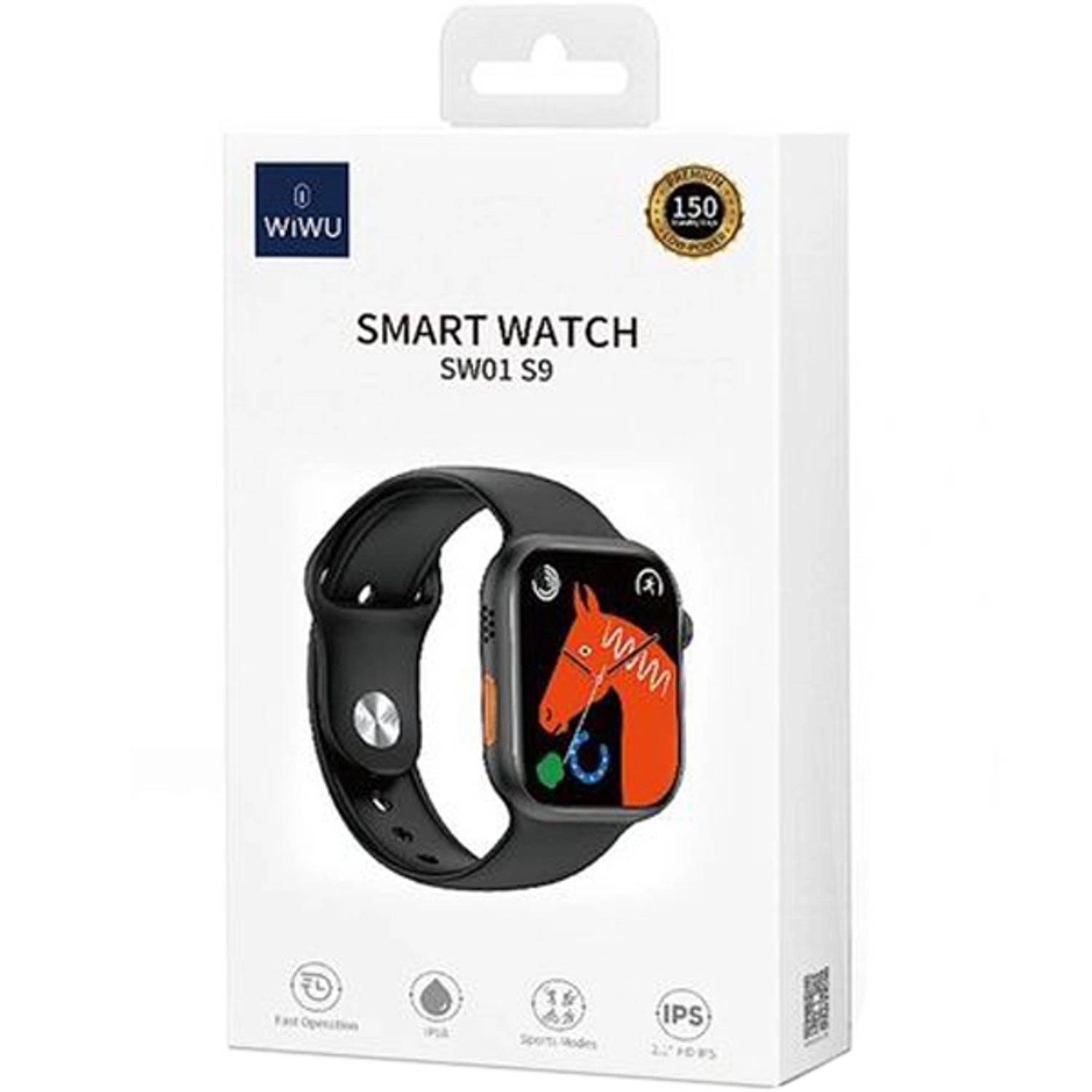 SW01S9SVR Smartwatch Aluminium