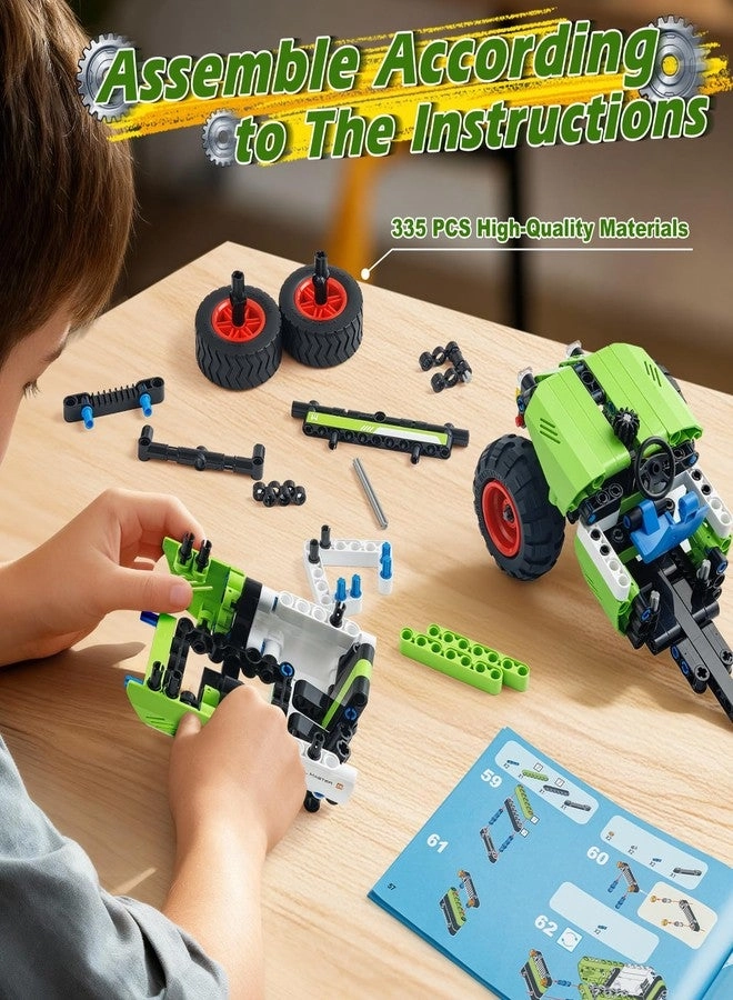 STEM Building Toy - 2 in 1 Farm Truck Harvester