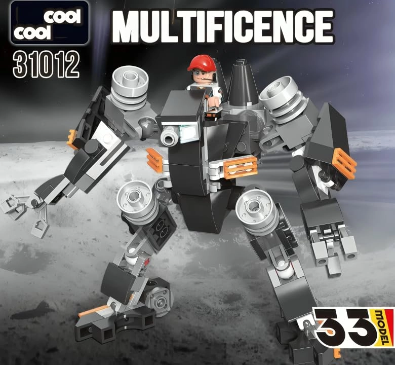 Magic Building Blocks Set - robot 256pcs