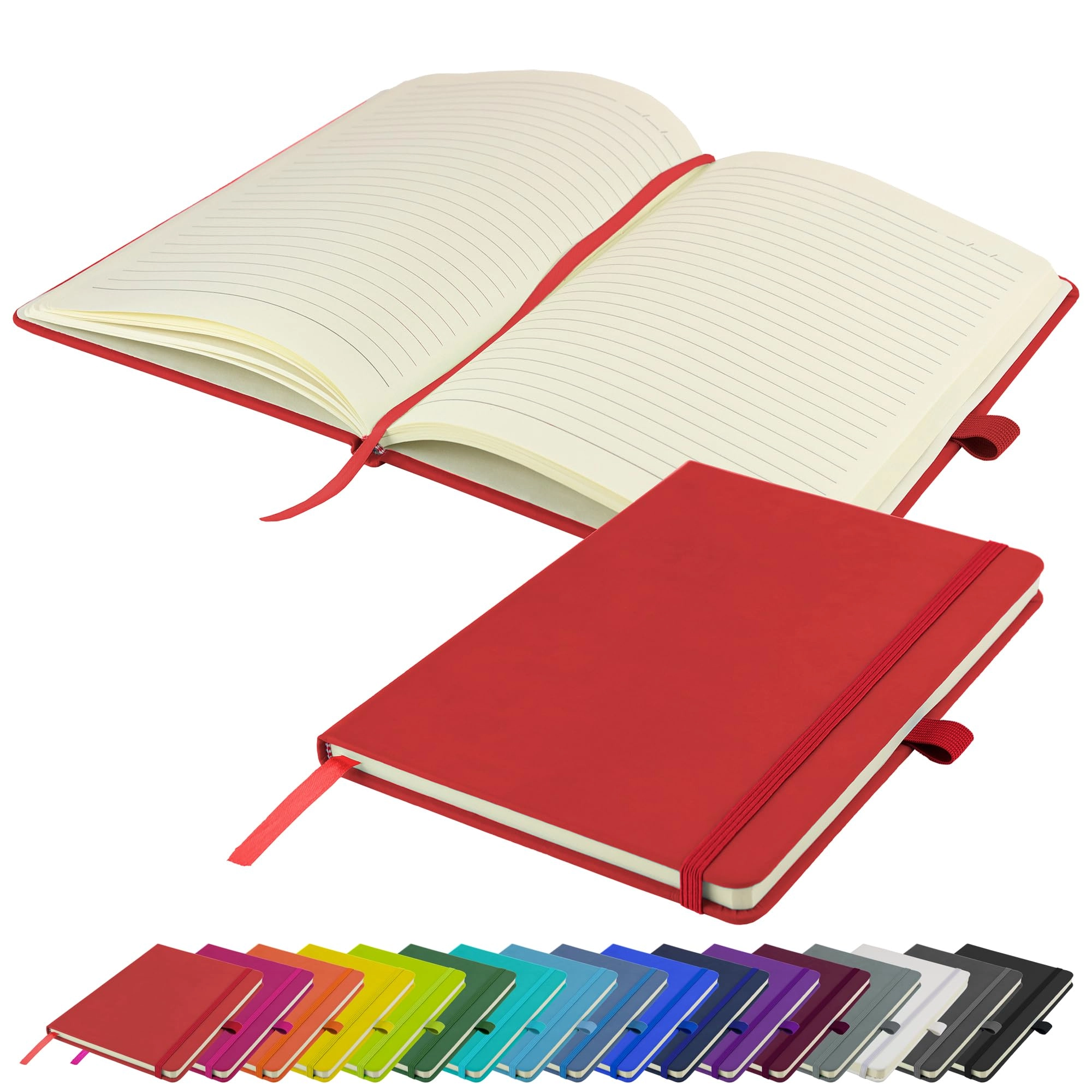 A5 Notebook A5 Hardcover - Lined 192 Pages