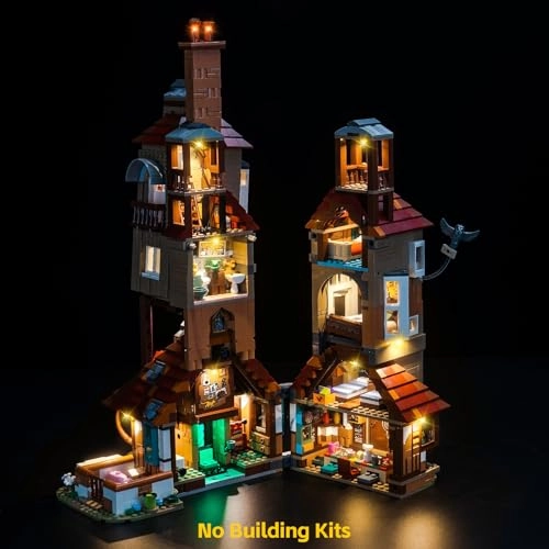 The Burrow - Collectors' Edition - LED Light Set Compatible with 76437