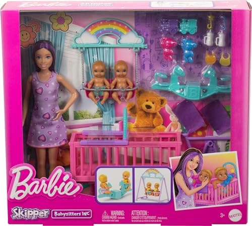 Skipper Babysitters - Twinning Nursery Playset - Double Pack