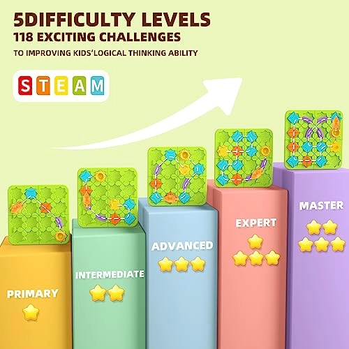 Logical Road Builder - 4-8 3, 5 pieces