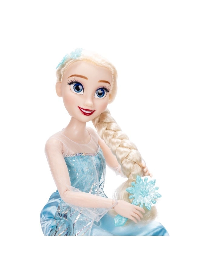 Elsa Doll - 32-Inches Polyester Ages 3+