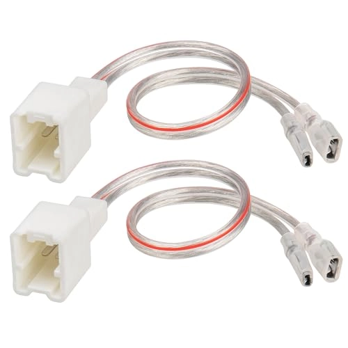 RED WOLF Car Door Speaker Wiring Harness - Fit for Nissan Pathfinder Sentra Rogue Infiniti G35 Pack