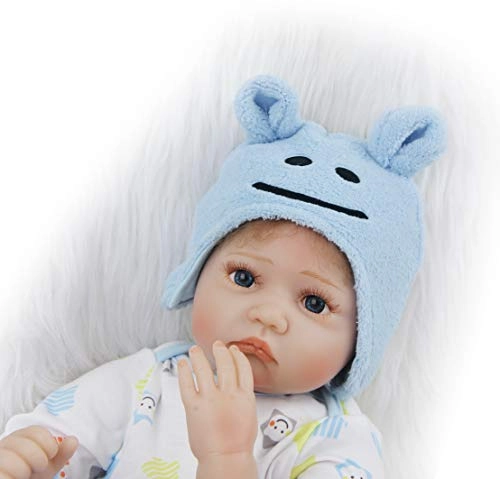 Reborn Baby Doll - 22 Inches / 55 cm Silicone Ages 3+