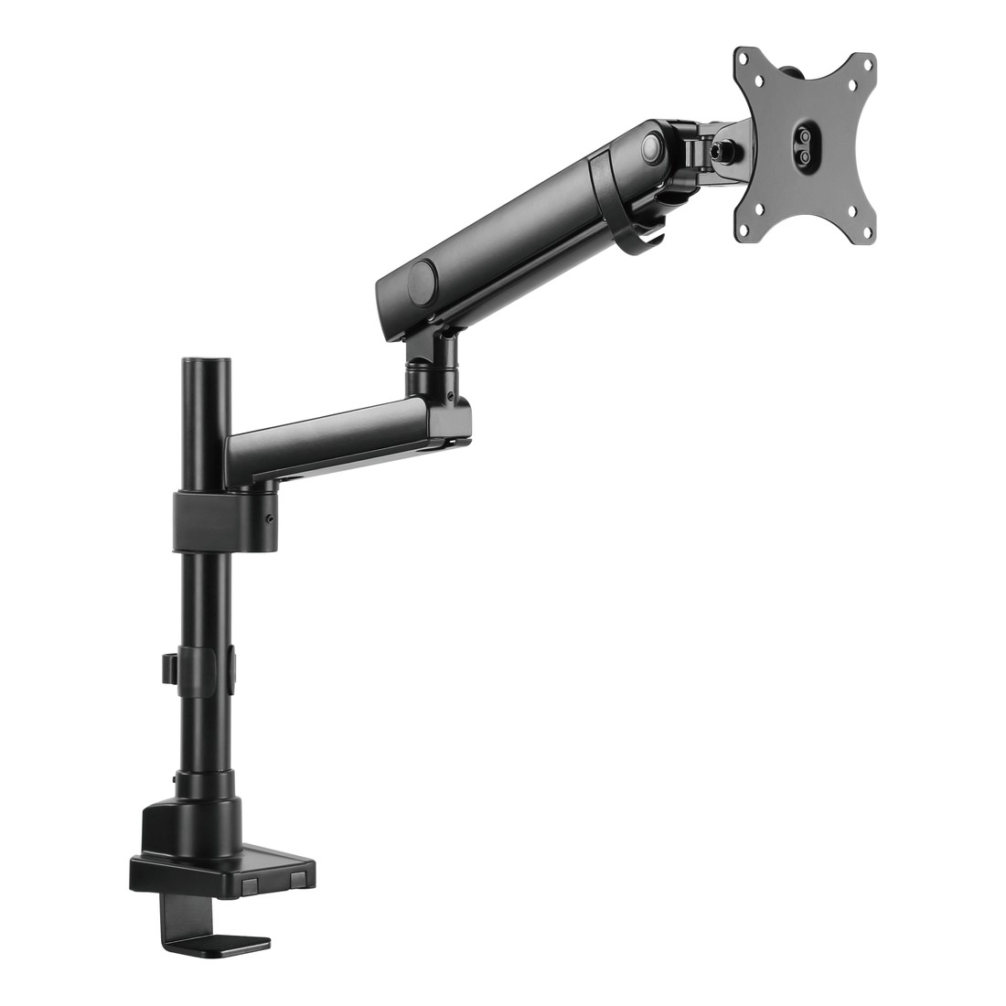 TWISTED MINDS Pole-Mounted Spring-Assisted Monitor Arm - Top Side Installation Detachable VESA Plate