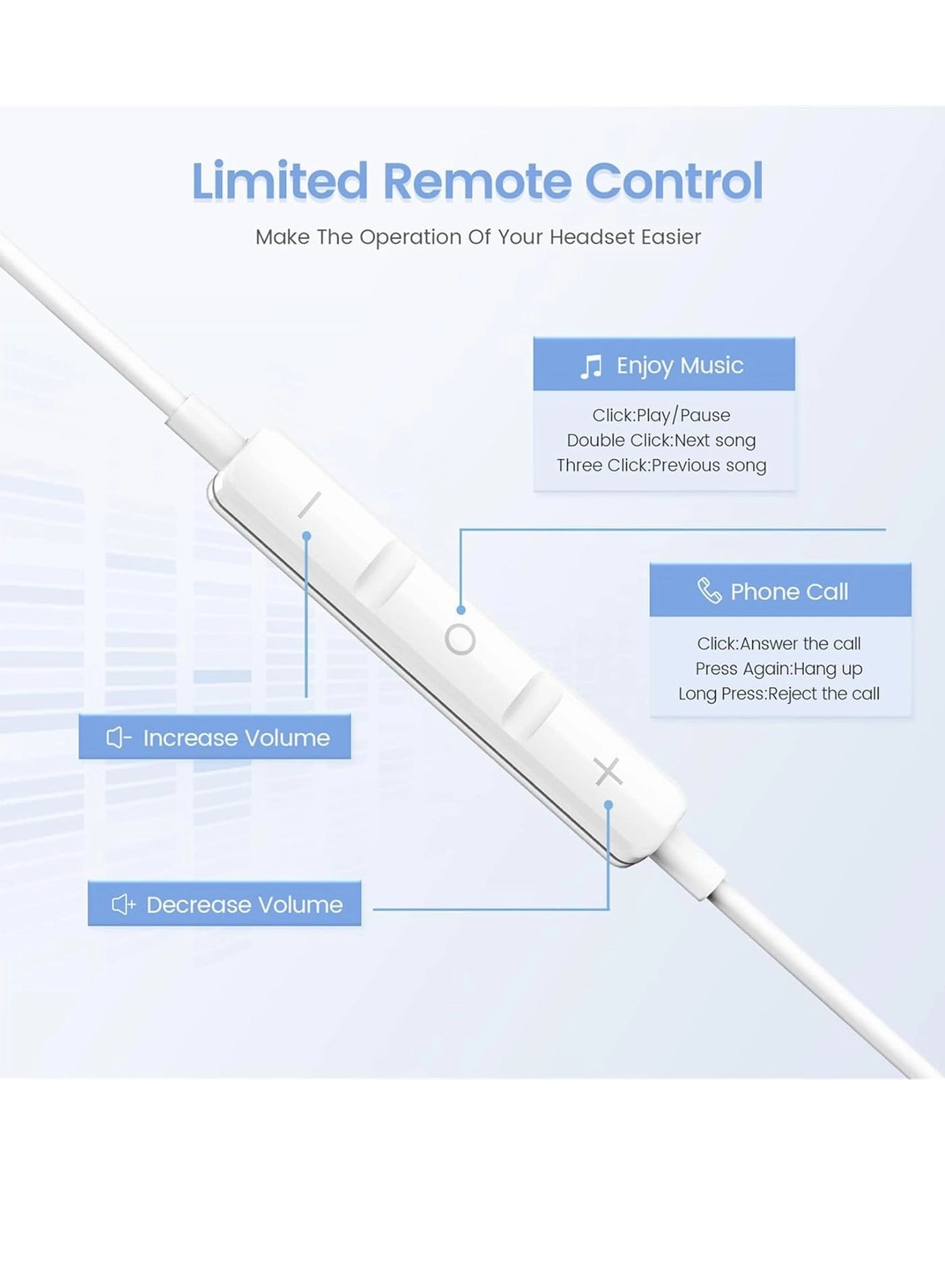 Earbuds Wired Earbud Pack